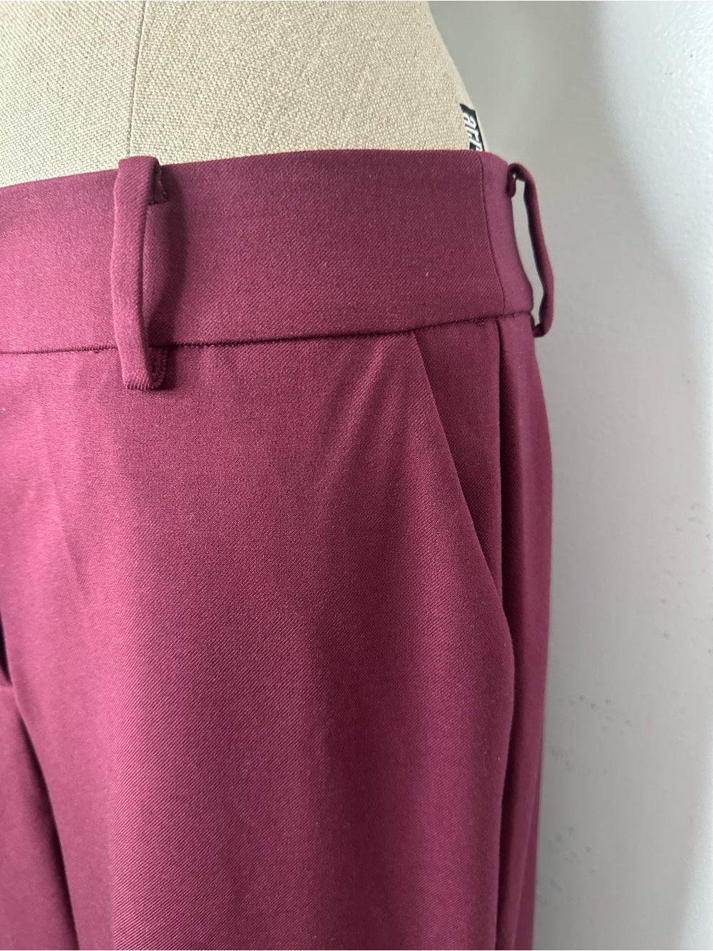 Ted Baker high-waisted, wide-leg tailored trousers size 8 - Picture 3 of 11